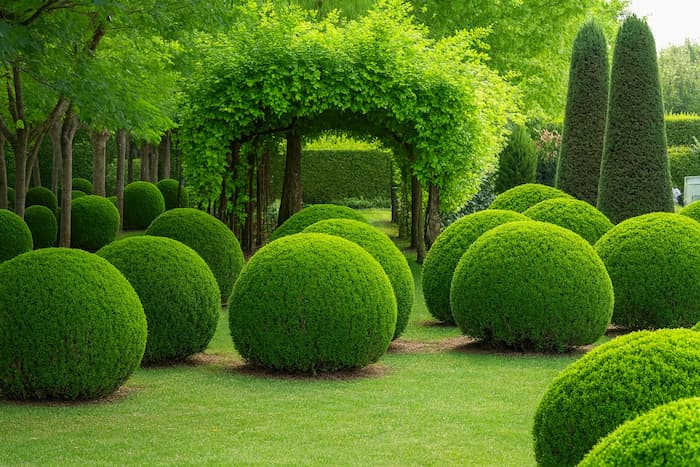 Декоративні дерева в саду